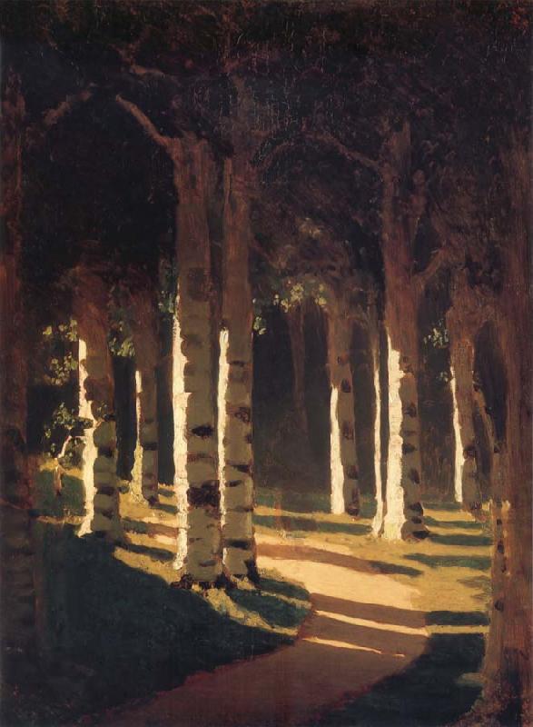 Arkhip Ivanovich Kuindzhi The sun in the park oil painting image